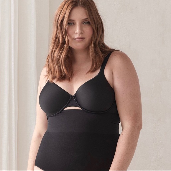 Pennington’s TiVoglio Lisa Black Padded T-shirt Bra 46 DDD multi-way 🆕 - Picture 1 of 13